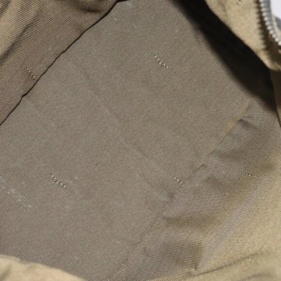 FENDI Zucca Canvas Vanity Pouch Black Brown gold Auth 131366 - Picture 11 of 16